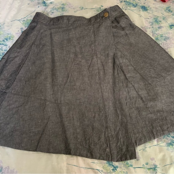 Anthropologie Postage Stamp 9-H15 STCL skirt - Picture 12 of 14